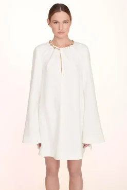 STAUD -AMANDA DRESS - IVORY