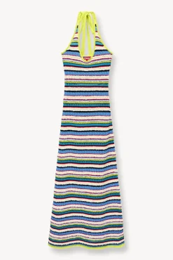 STAUD -ANNABELLA DRESS - PACIFIC REEF