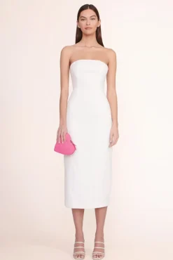 STAUD Bridal Accessories-BEADED HEART CLUTCH - BLOSSOM