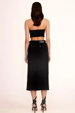 STAUD -BECCA TOP - BLACK