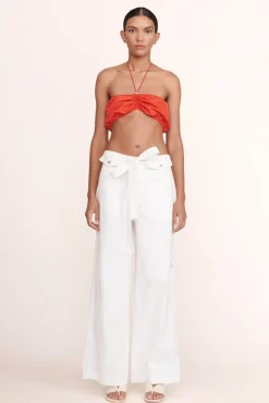STAUD -BRAYDEN PANT - IVORY