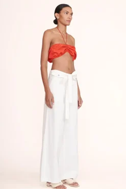 STAUD -BRAYDEN PANT - IVORY