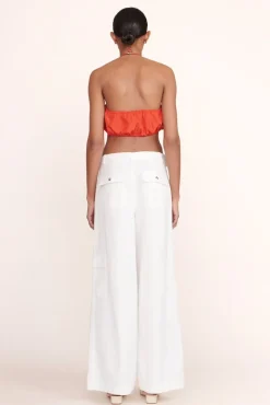 STAUD -BRAYDEN PANT - IVORY