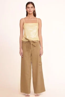 STAUD -BRAYDEN PANT - ROSEMARY