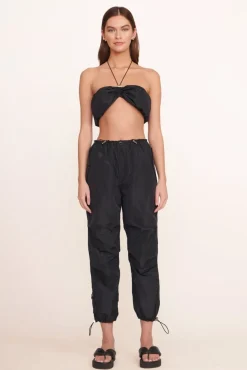STAUD -BRYSON PANT - BLACK