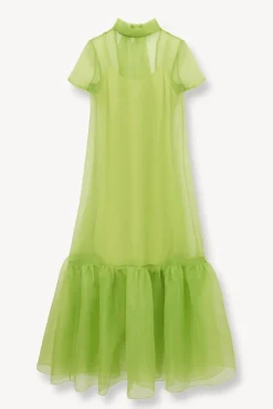 STAUD Occasion Dresses-CALLUNA DRESS - KIWI
