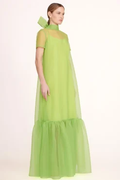 STAUD -CALLUNA DRESS - KIWI