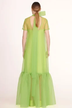 STAUD -CALLUNA DRESS - KIWI