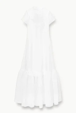 STAUD Bridal Dresses-CALLUNA DRESS - WHITE