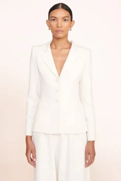 STAUD -CARSON BLAZER - IVORY