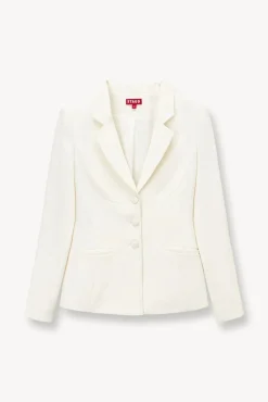 STAUD Bridal Dresses-CARSON BLAZER - IVORY