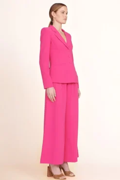 STAUD -CARSON BLAZER - MAGENTA