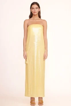 STAUD Occasion Dresses-CASEY DRESS - SUNRAY