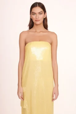 STAUD Occasion Dresses-CASEY DRESS - SUNRAY