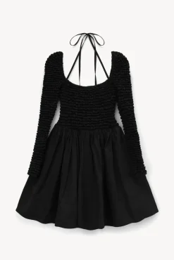 STAUD -CASSIDY DRESS - BLACK