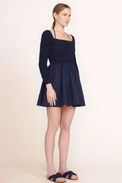 STAUD -CASSIDY DRESS - NAVY
