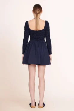 STAUD -CASSIDY DRESS - NAVY