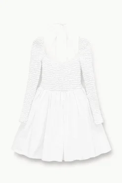 STAUD -CASSIDY DRESS - WHITE