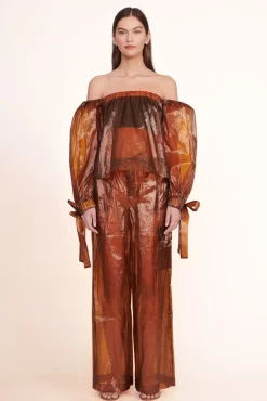 STAUD -COLBY TOP - AMBER