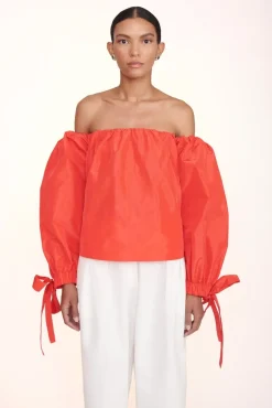STAUD -COLBY TOP - HIBISCUS