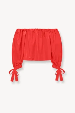 STAUD -COLBY TOP - HIBISCUS