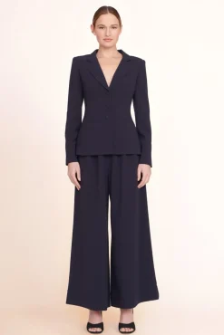 STAUD -CROPPED CALEB PANT - NAVY