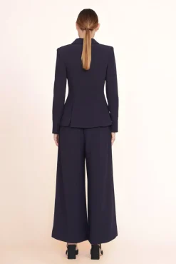 STAUD -CROPPED CALEB PANT - NAVY