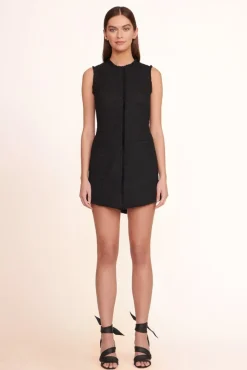STAUD Occasion Dresses-CRYSTAL DRESS - BLACK