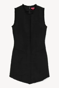 STAUD Occasion Dresses-CRYSTAL DRESS - BLACK