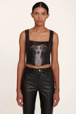 STAUD Pet Ready To Wear-CUSTOM ALICE CORSET - BLACK