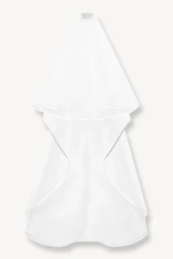 STAUD Bridal Accessories-CUSTOM EMBROIDERED VEIL - WHITE