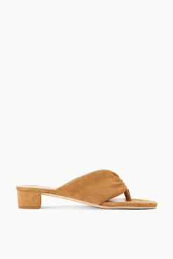 STAUD -DAHLIA SANDAL - CASHEW