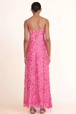 STAUD -DESTINY DRESS - BLOSSOM GARDEN PARTY