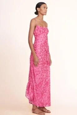 STAUD -DESTINY DRESS - BLOSSOM GARDEN PARTY