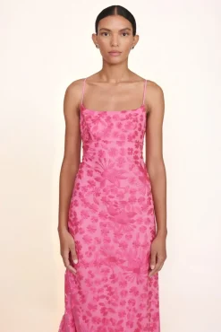 STAUD -DESTINY DRESS - BLOSSOM GARDEN PARTY