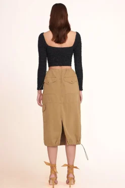 STAUD -ELEANORA TOP - BLACK