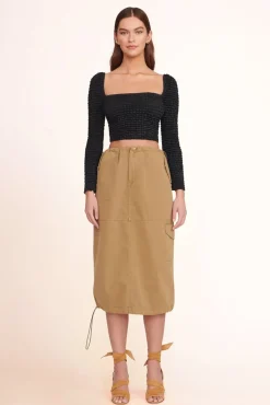 STAUD -ELEANORA TOP - BLACK
