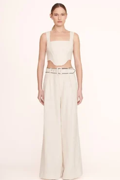 STAUD -ERIS PANT - NATURAL BLACK