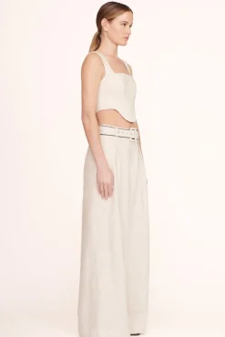 STAUD -ERIS PANT - NATURAL BLACK