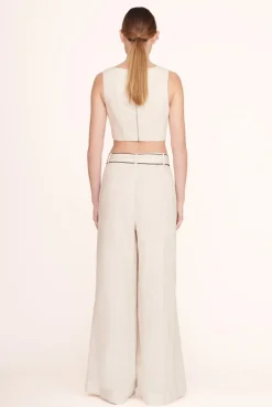 STAUD -ERIS PANT - NATURAL BLACK