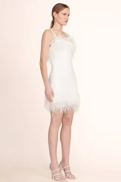 STAUD Bridal Dresses-ETTA DRESS - WHITE