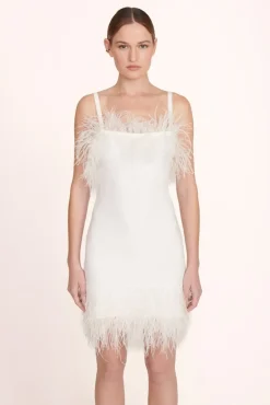 STAUD Bridal Dresses-ETTA DRESS - WHITE