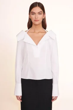 STAUD -FELICITY TOP - WHITE