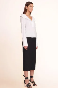 STAUD -FELICITY TOP - WHITE