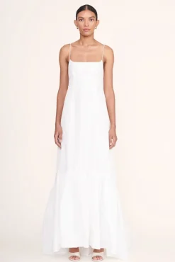 STAUD Bridal Dresses-FLORENCE DRESS - WHITE