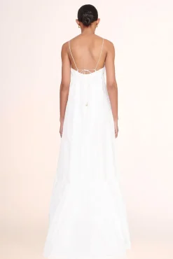 STAUD Bridal Dresses-FLORENCE DRESS - WHITE