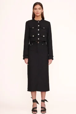 STAUD -GUINEVERE SKIRT - BLACK