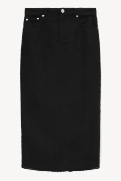 STAUD -GUINEVERE SKIRT - BLACK