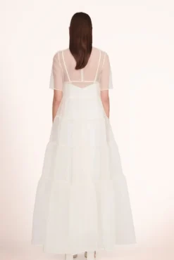 STAUD Bridal Dresses-HYACINTH DRESS - WHITE