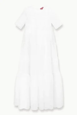 STAUD -HYACINTH DRESS - WHITE